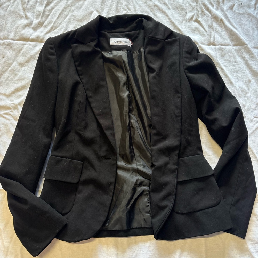 Calvin Klein Elegant Black Jacket